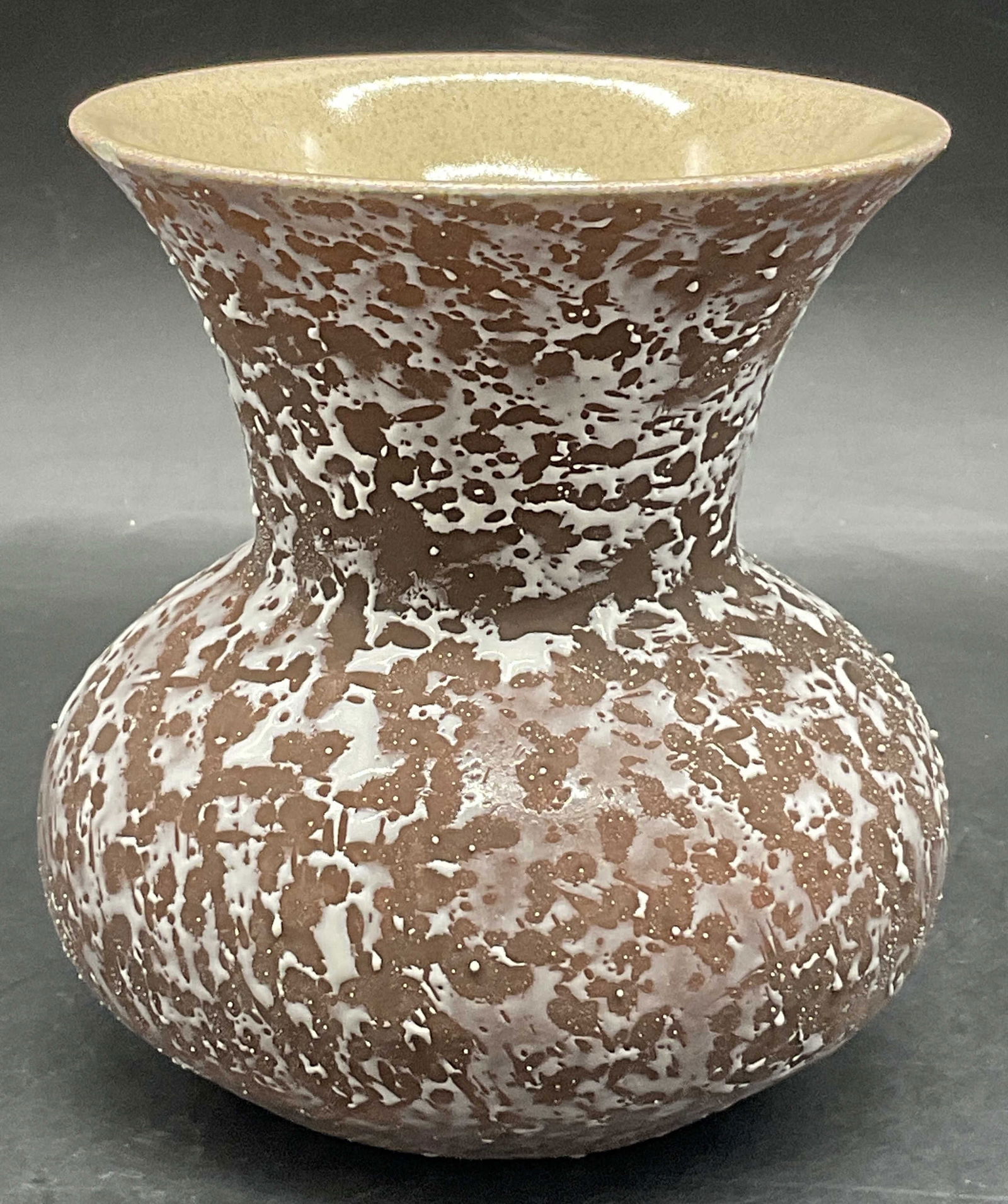 Vintage Handcrafted Textured Pottery Vase (1 of 6)