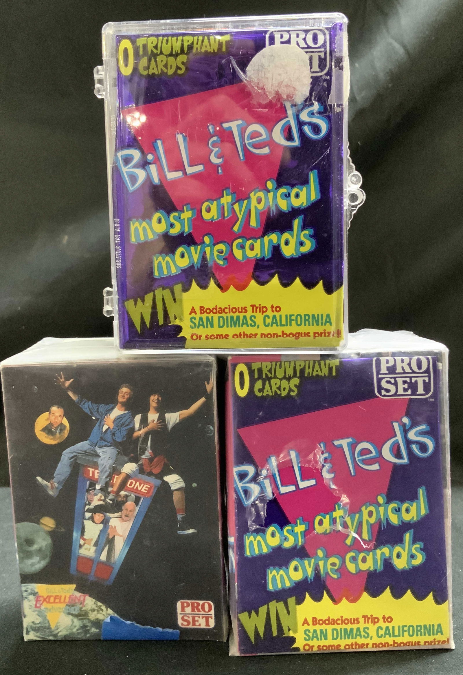 Lot 50+ 1991 Bill & Teds Movie Trading Cards (1 of 6)