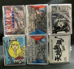 Lot 100+ Illustr Trading Cards Anime/Manga & More