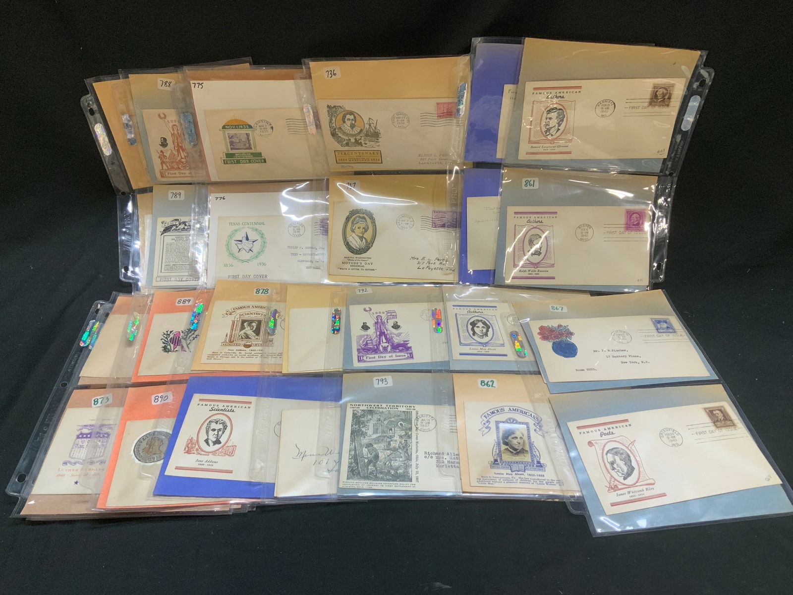 Lot 20+ Circa 1920-1940s 1st Day Covers (1 of 8)