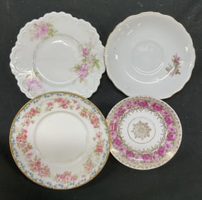 Grp Lot 4 SGND Limoges France+ Plates & Saucers