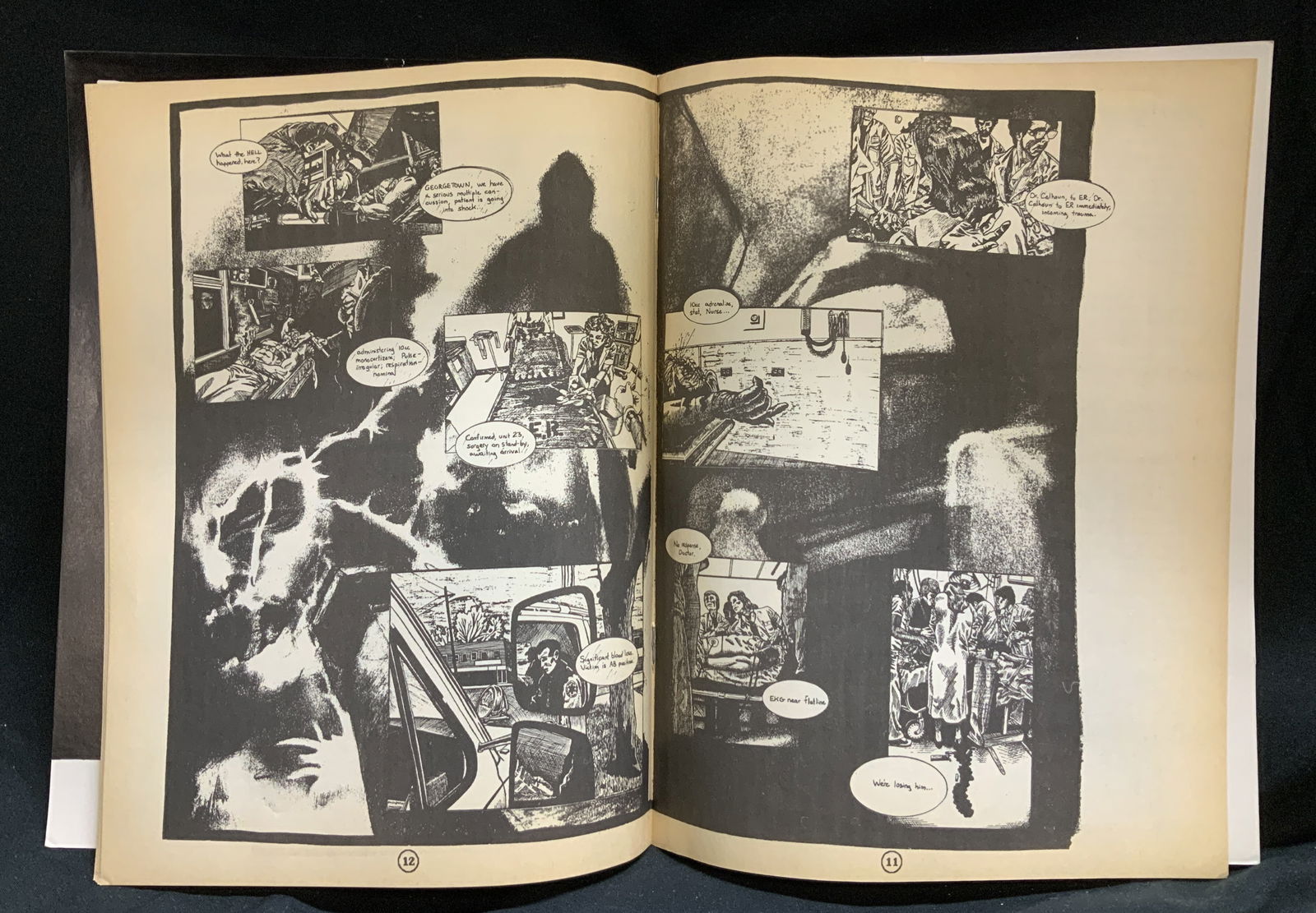 1991 Post Mayhem Heralding Bronze Age Comic Bk (1 of 8)