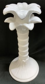 Twos Company Palm Leaf Taper Candle Holder