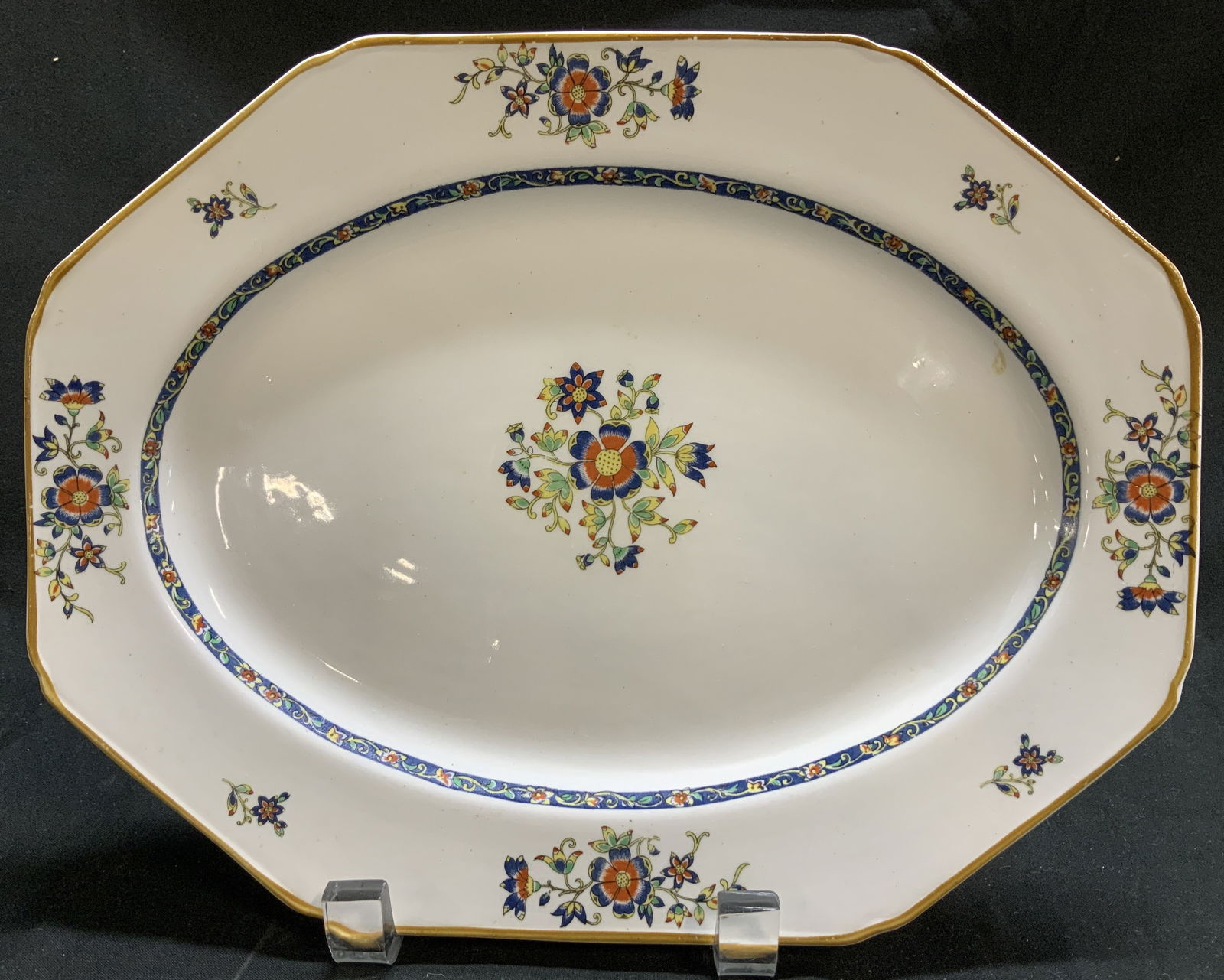 Vtg Wood&Sons Old Chester Oval Serving Platter ENG (1 of 6)