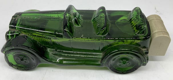AVON Maxwell 1923 Green Glass Car Cologne NY