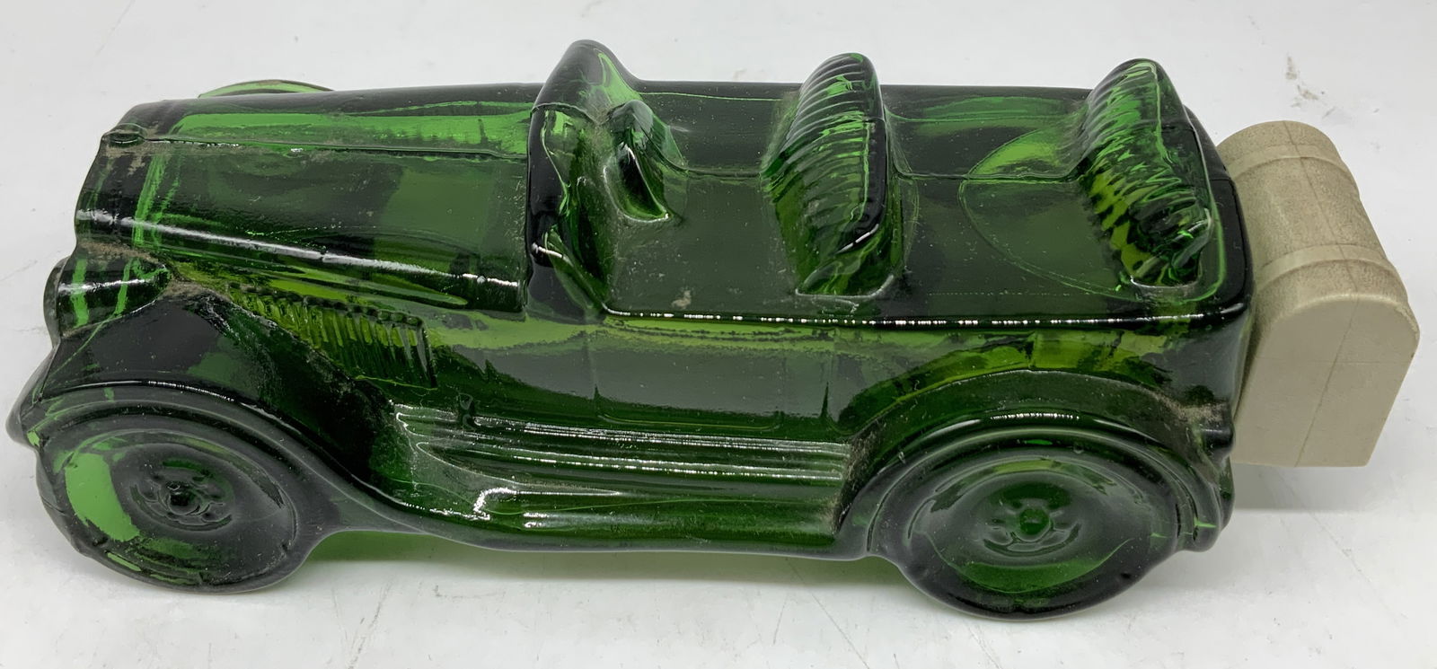 AVON Maxwell 1923 Green Glass Car Cologne NY (1 of 6)