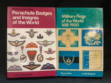 Lot 2 Military Reference 1970s Books RJ BRAGG+