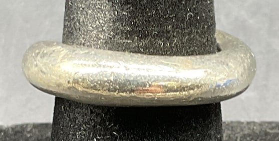 Sterling Silver Modernist Coiled Band Ring