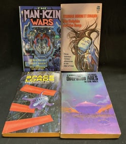 4 Sci Fiction 1965-88 1stPrint Bks Cordwainer SMITH+
