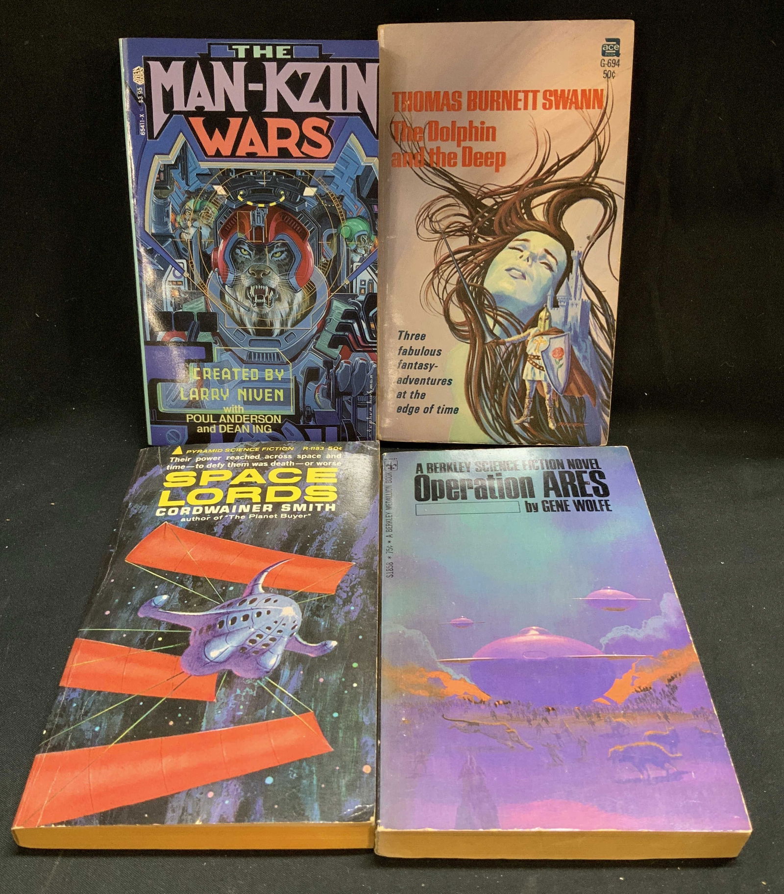 4 Sci Fiction 1965-88 1stPrint Bks Cordwainer SMITH+ (1 of 7)