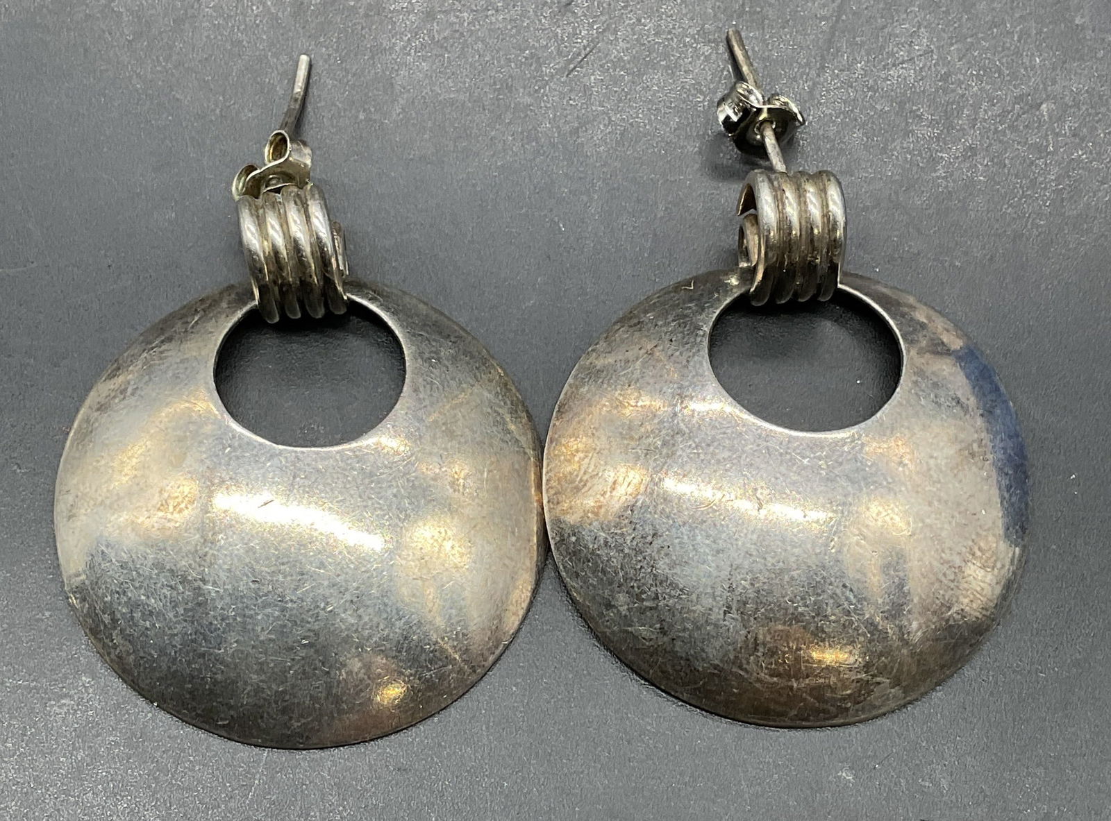 Vintage Sterling Silver Dangle Earrings (1 of 6)