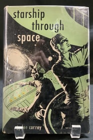 1954 Starship Through Space 1st Ed Bk Lee CORREY