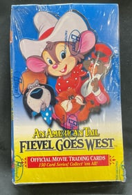NIB Fievel Goes West Trading Cards 1991 USA
