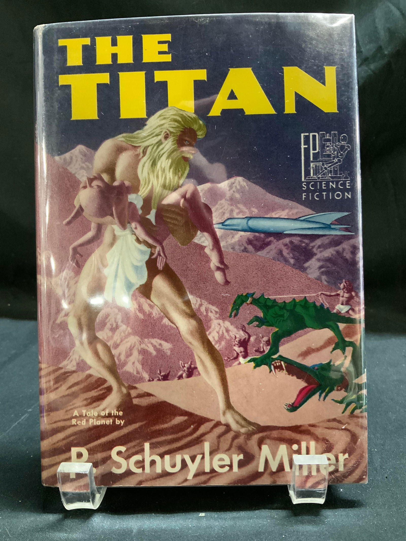 1952 The Titan 1st Ed Sci-Fi Bk P Schuyler MILLER (1 of 6)