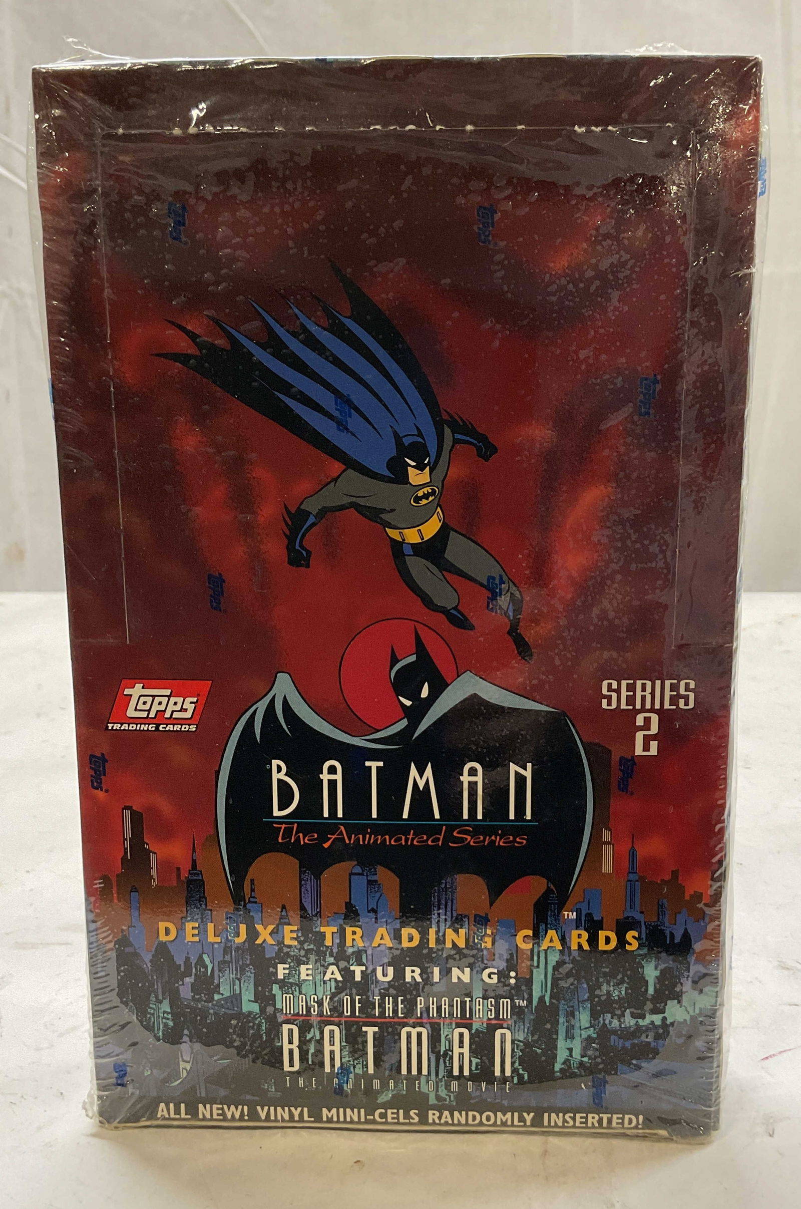 NIB Topps Batman Deluxe Trading Cards 1993 USA 36ct (1 of 7)