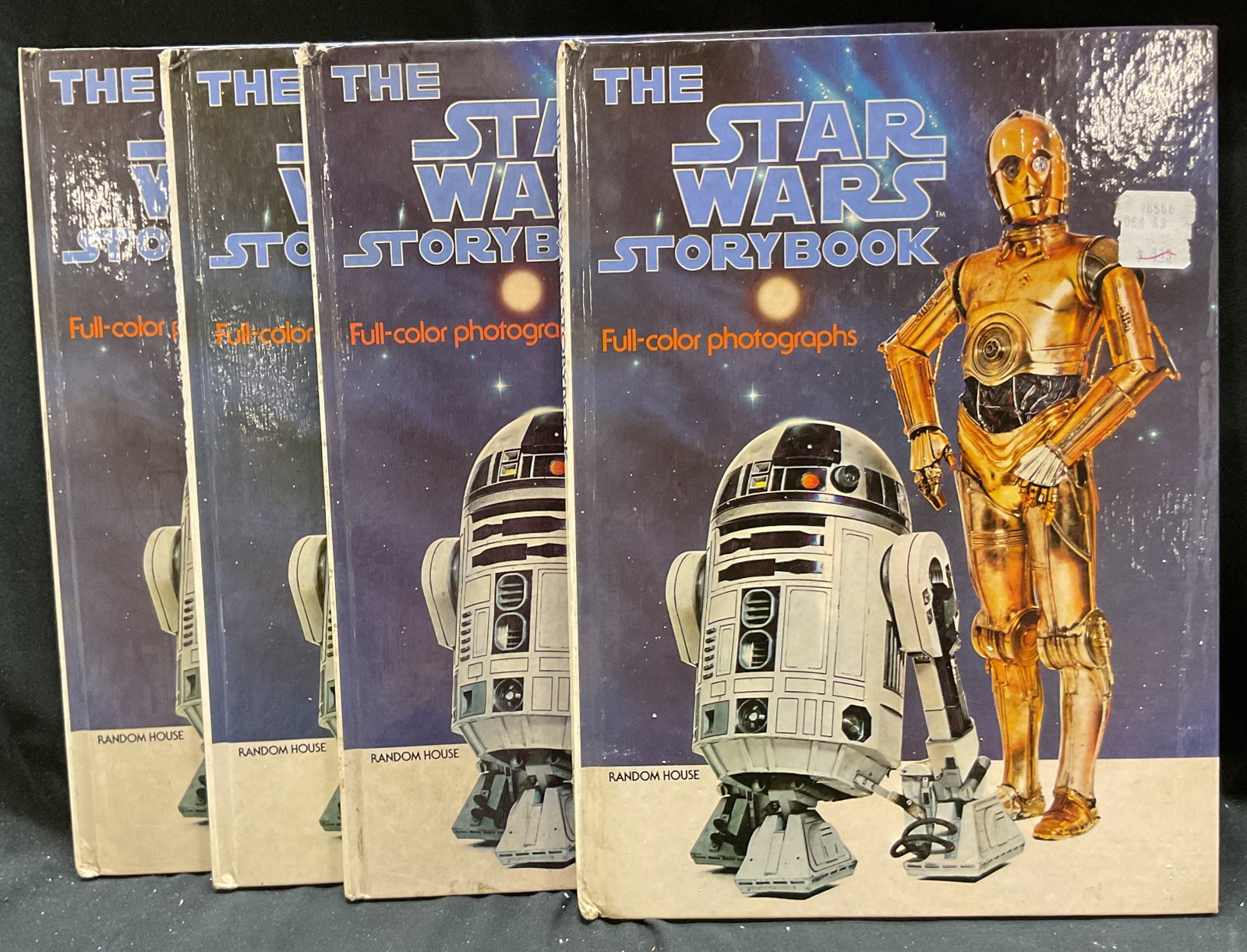 Four 1978 The Star Wars Storybooks Illustr: Four 1978 the Star Wars storybooks. Based on the film by George Lucas, story adapted by Geraldine Richelson. Full color photographs. Published by Random House, Inc. Copyright 1978 by The Star Wars Cor