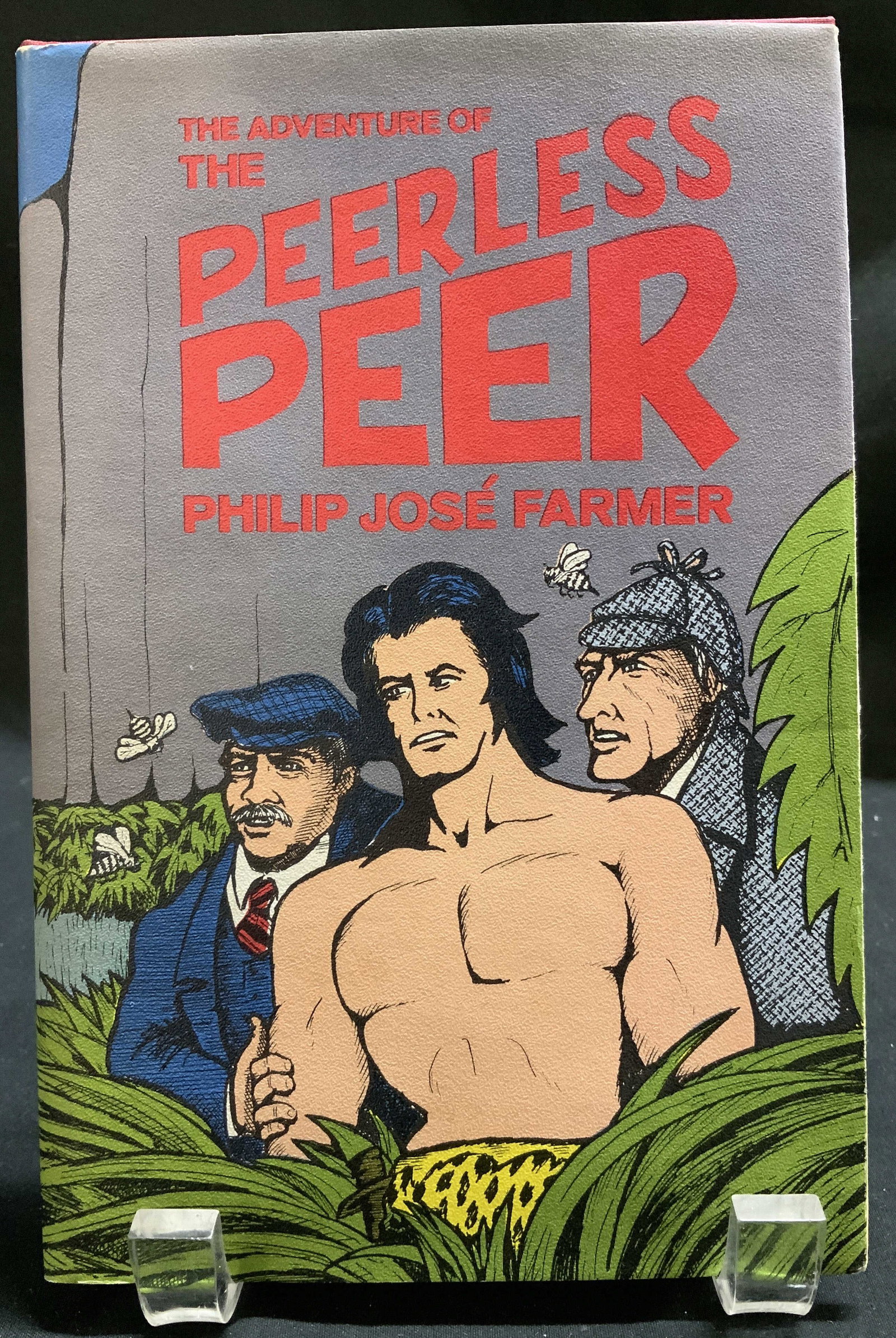 1974 Adventure of Peerless Peer 1st Ed Bk WATSON: The Adventure of the Peerless Peer by John H. Watson, M.D. Edited by Jose Farmer. The Aspen Press. Copyright 1974. First Edition. Front cover features illustrations of male figures. Surface wear consi