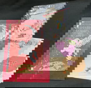 GrpLot Vntg 40+ Assorted US & Foreign Stamps 1900s