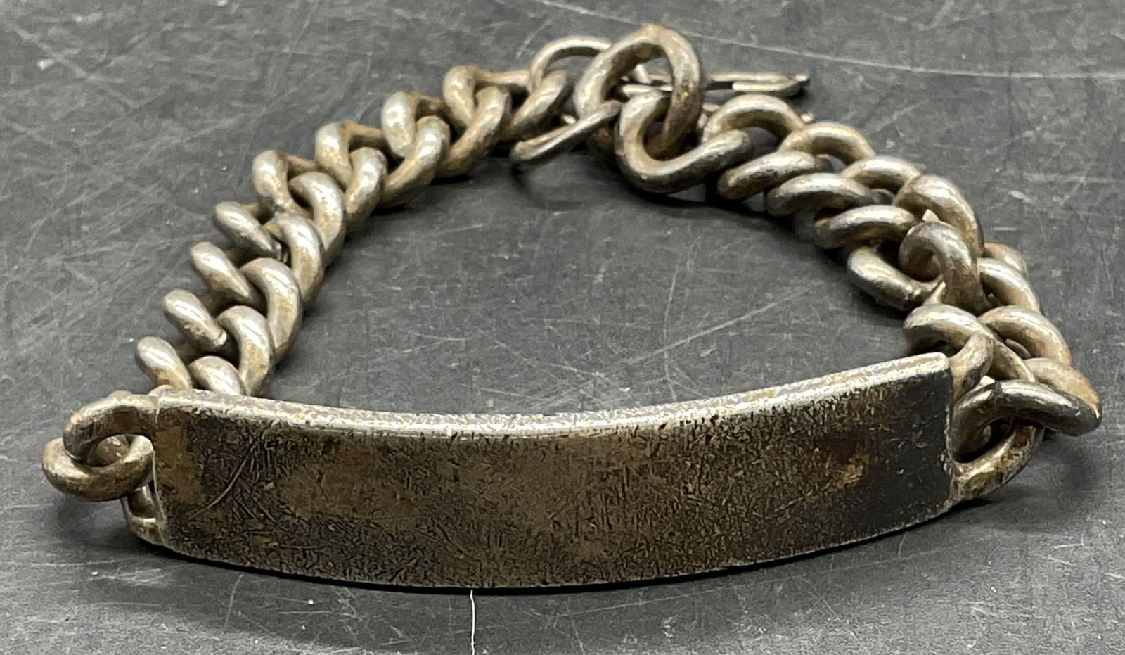 Vintage Silver Chain Bracelet, Mexico 46 Grams (1 of 6)