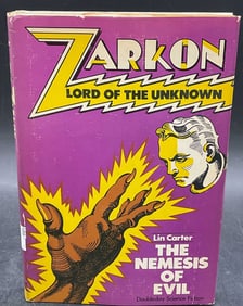 Lin Carter Nemesis of Evil 1st Ed 1975 Sci Fi