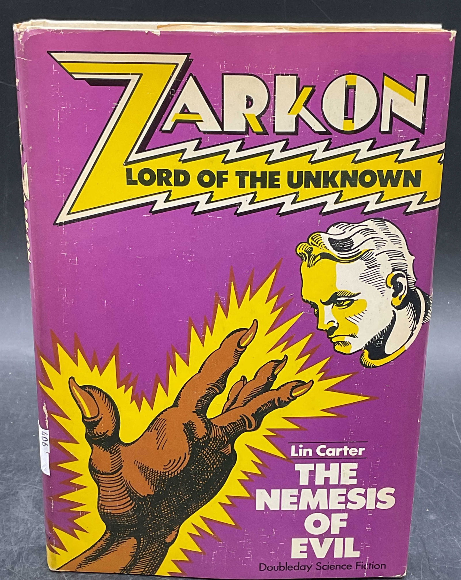 Lin Carter Nemesis of Evil 1st Ed 1975 Sci Fi (1 of 6)