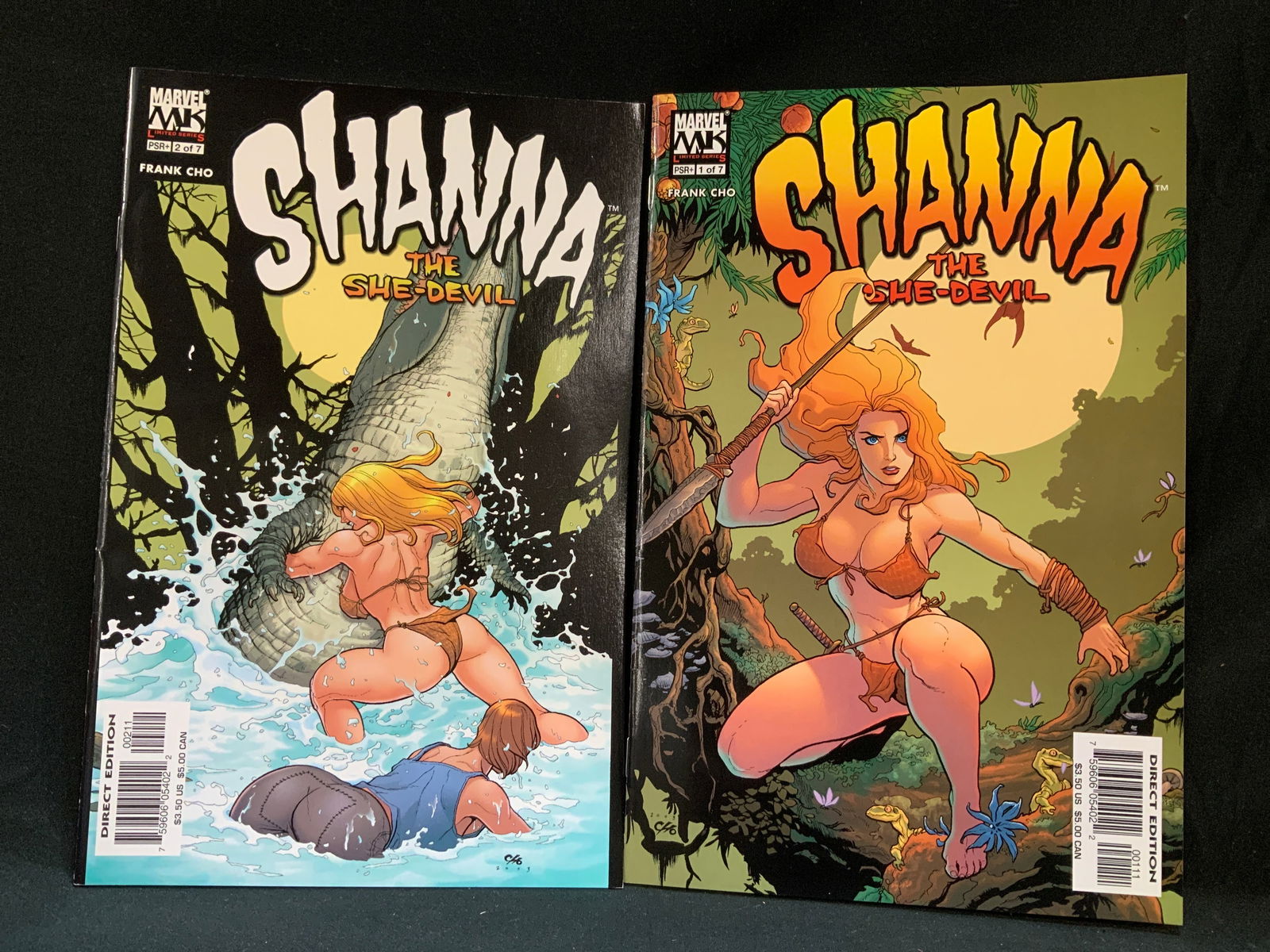 Lot 2 Marvel Shanna The She-Devil 2005 Comic Bks (1 of 7)