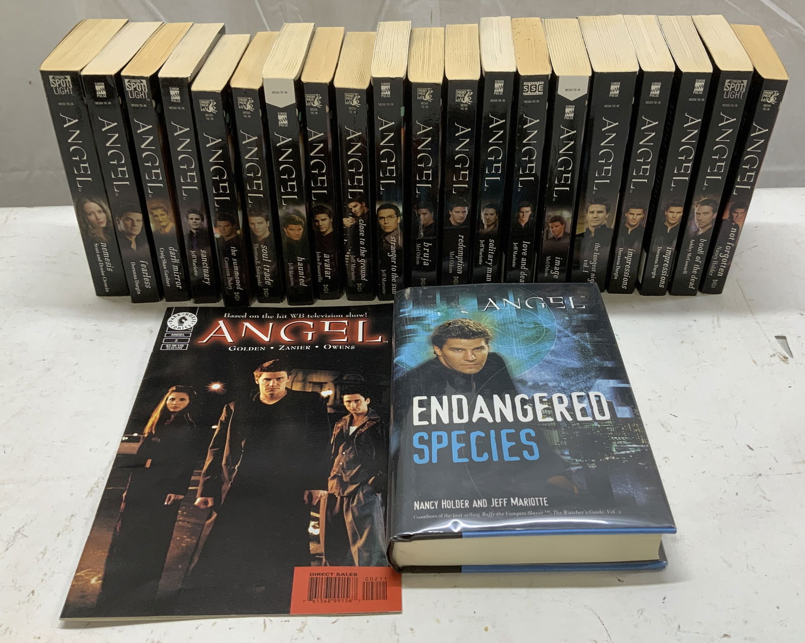 Lot10+ Angel Comic & Series Bks 1999-2000s HOLDER+ (1 of 11)