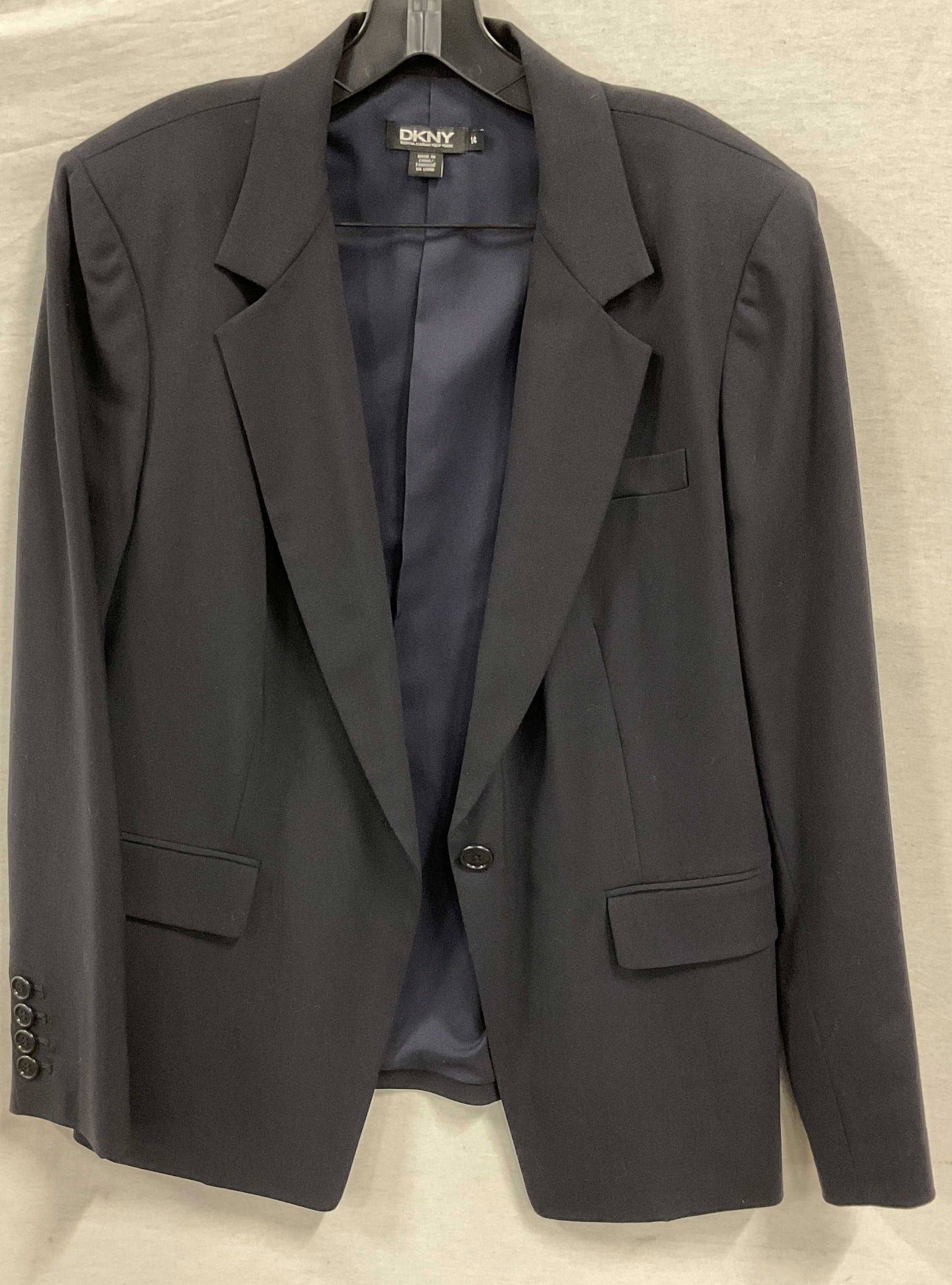 DKNY Black Suit Jacket (1 of 8)