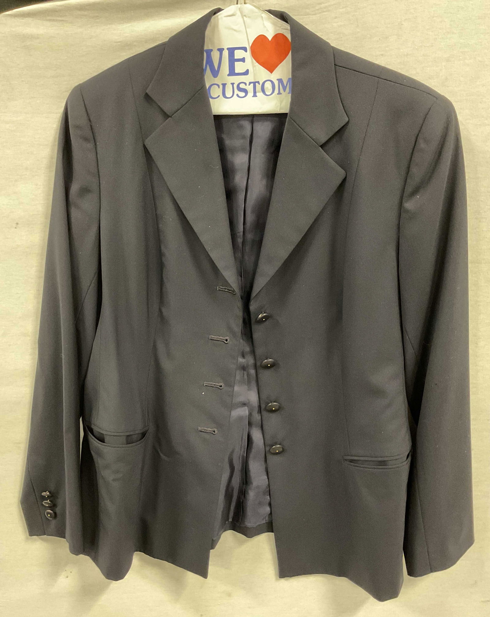 Darabin Ltd Navy Blue Suit Jacket USA (1 of 8)