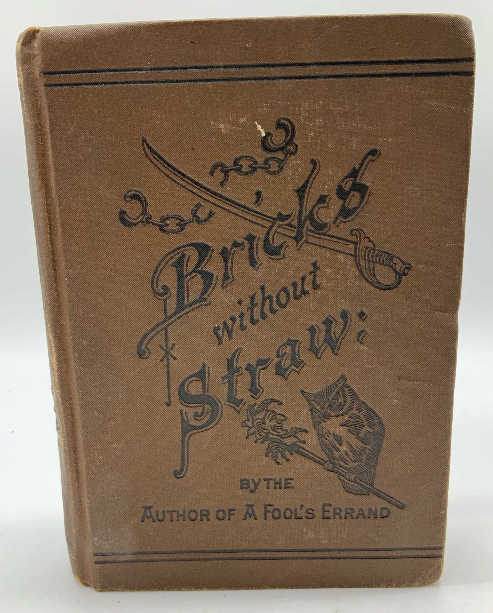 Antq 1880 Bricks Without Straw Novel TOURGEE (1 of 10)