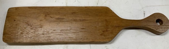 Vntg Wooden Rectangular Charcuterie Board