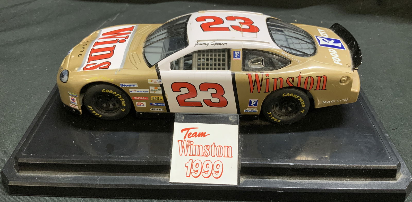 1999 Team Winston Spencer #23 1:24 Die-Cast Car (1 of 6)