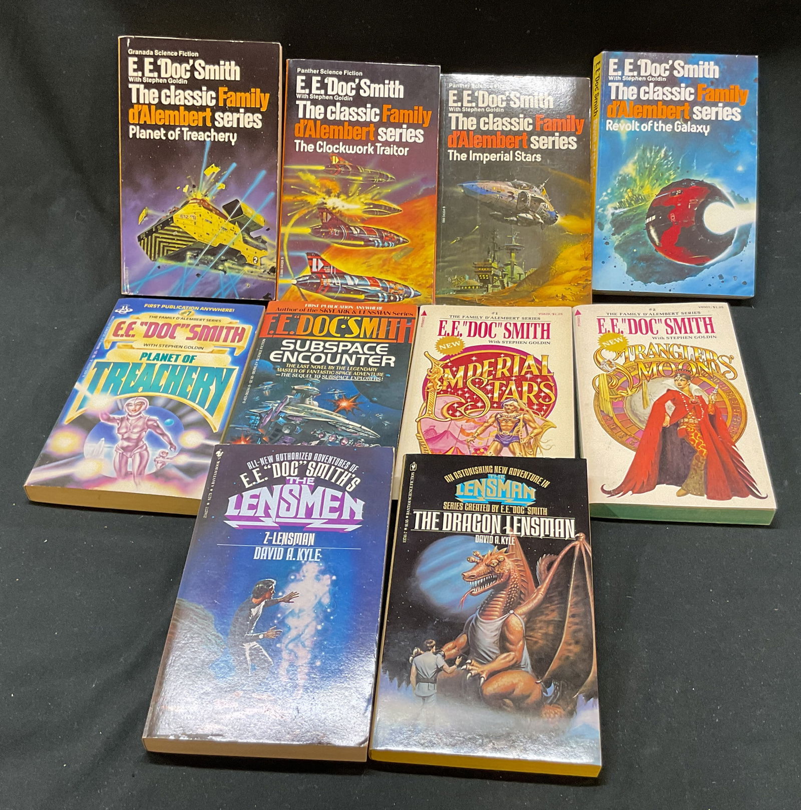 Lot 10 Sci Fi Books E.E. Doc Smith+ 1970s-1980s (1 of 17)