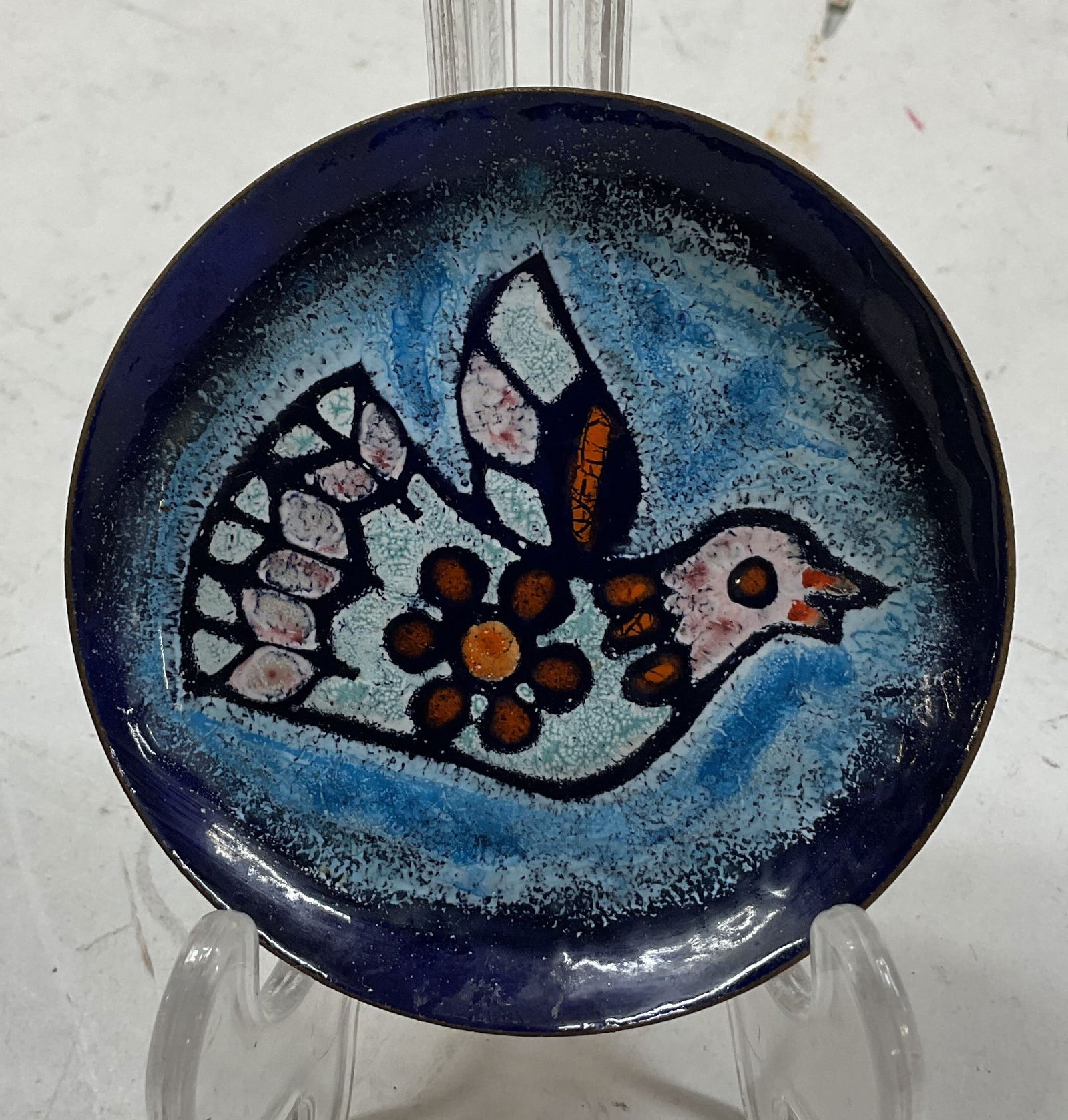 SGND Hand Painted Copper Toned Trinket Dish Chile (1 of 8)