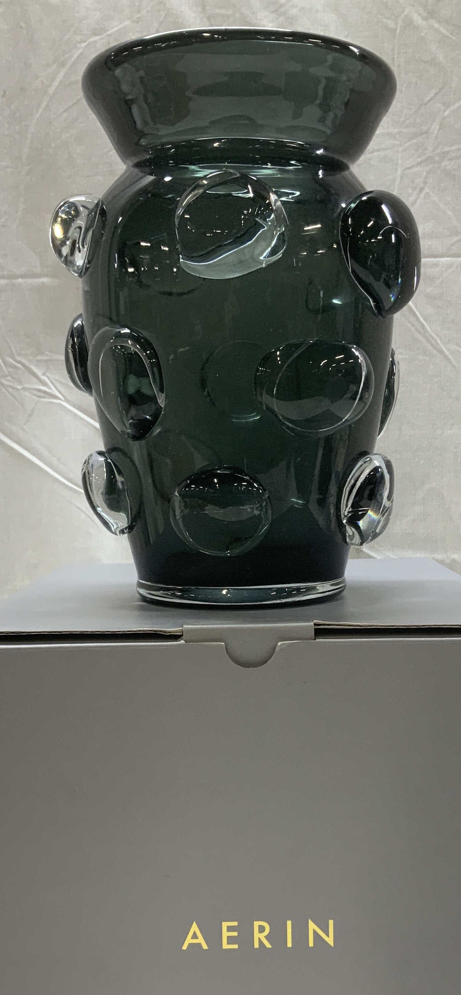 Aerin Abel Large Art Bubble Ink Vase W Box (1 of 9)