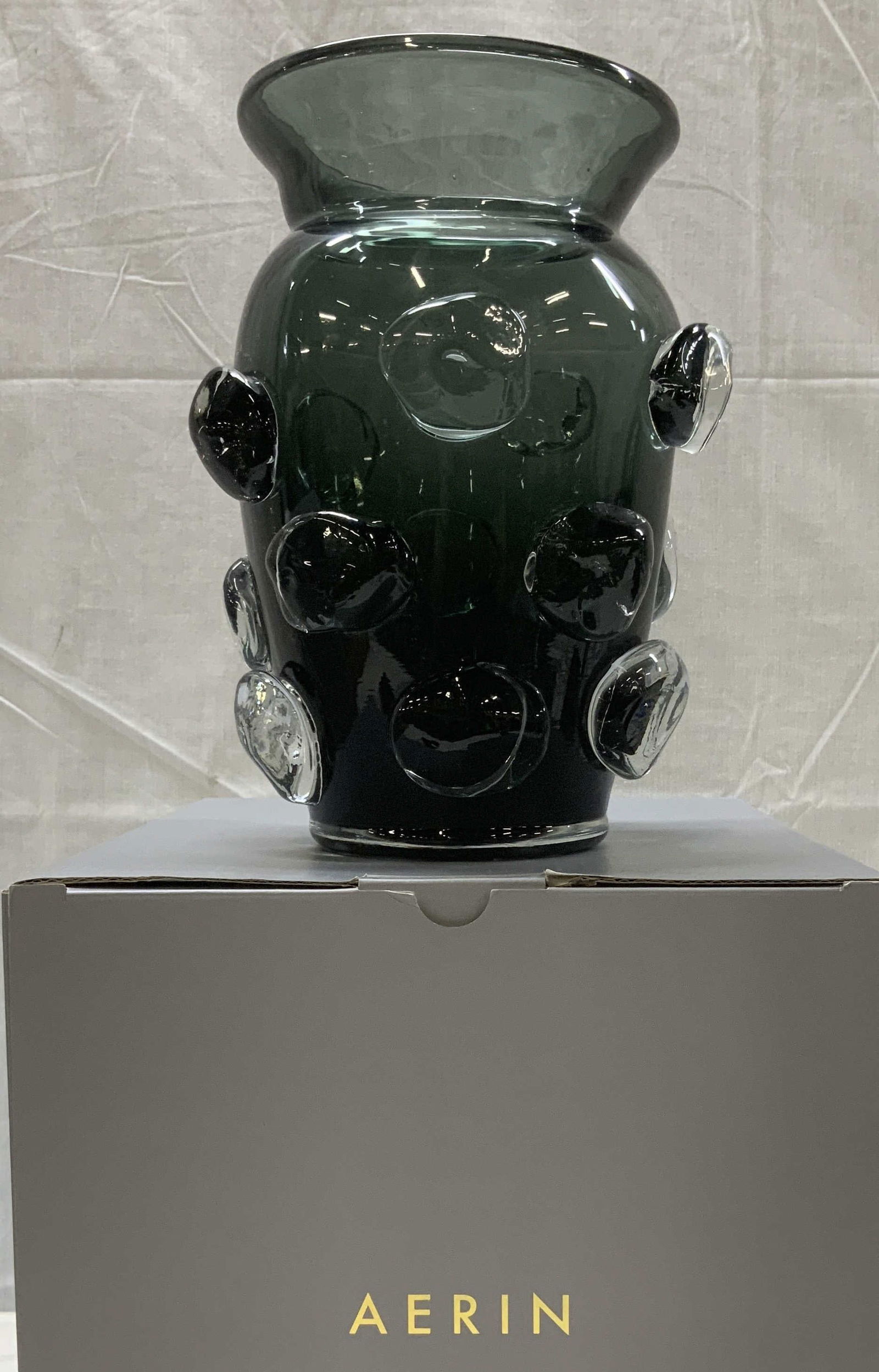 Aerin Abel Large Art Bubble Ink Vase W Box (1 of 8)