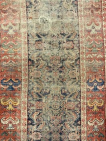 Vintage Handmade Persian Wool Runner