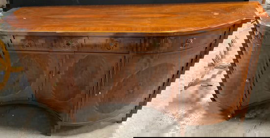 John WIDDICOMB Regency Wood Sideboard Bar Cabinet