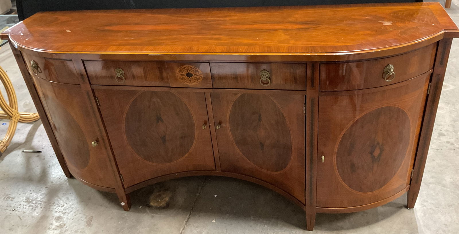 John WIDDICOMB Regency Wood Sideboard Bar Cabinet (1 of 11)