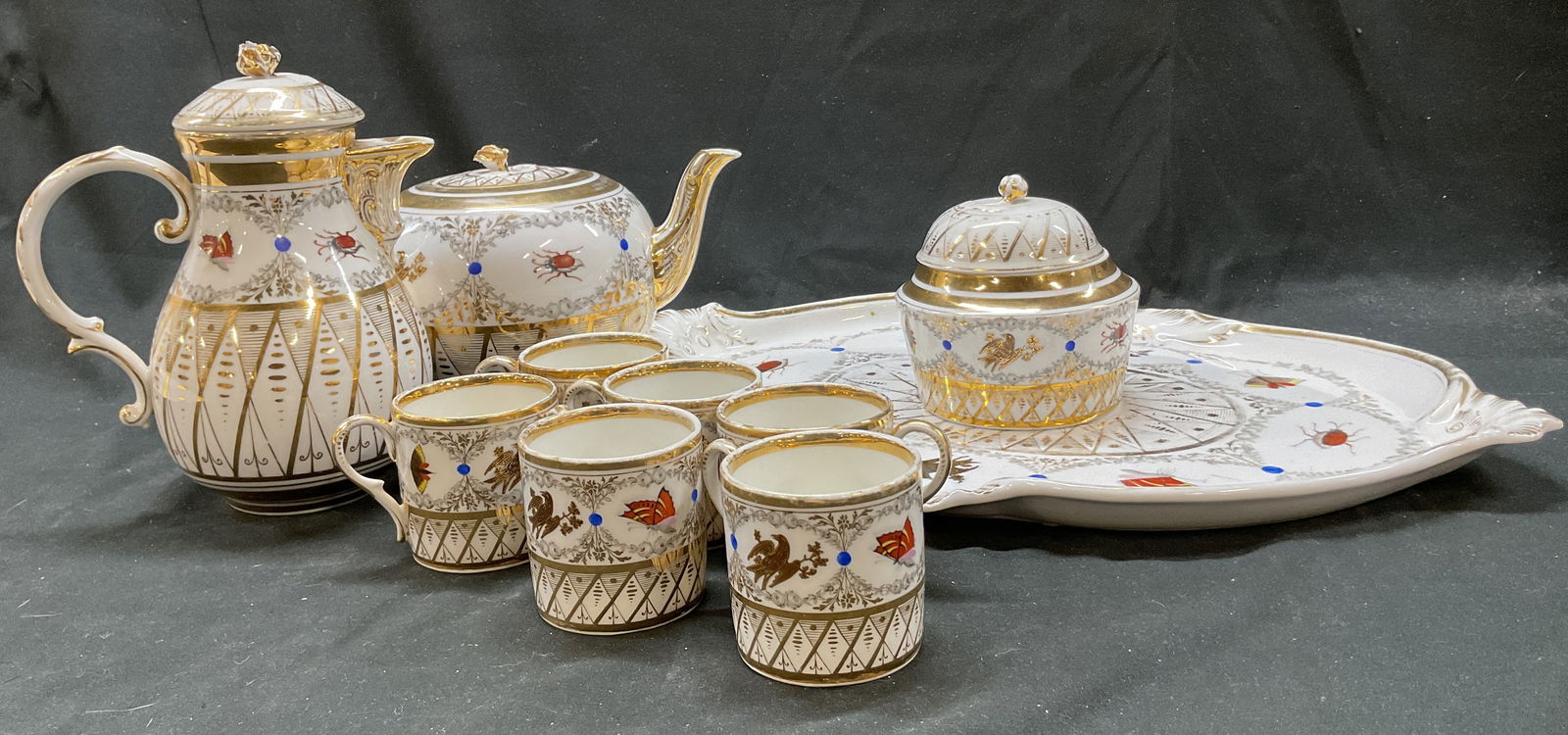 Set 13 SGND Korzec Porcelain Gilt Tableware (1 of 20)