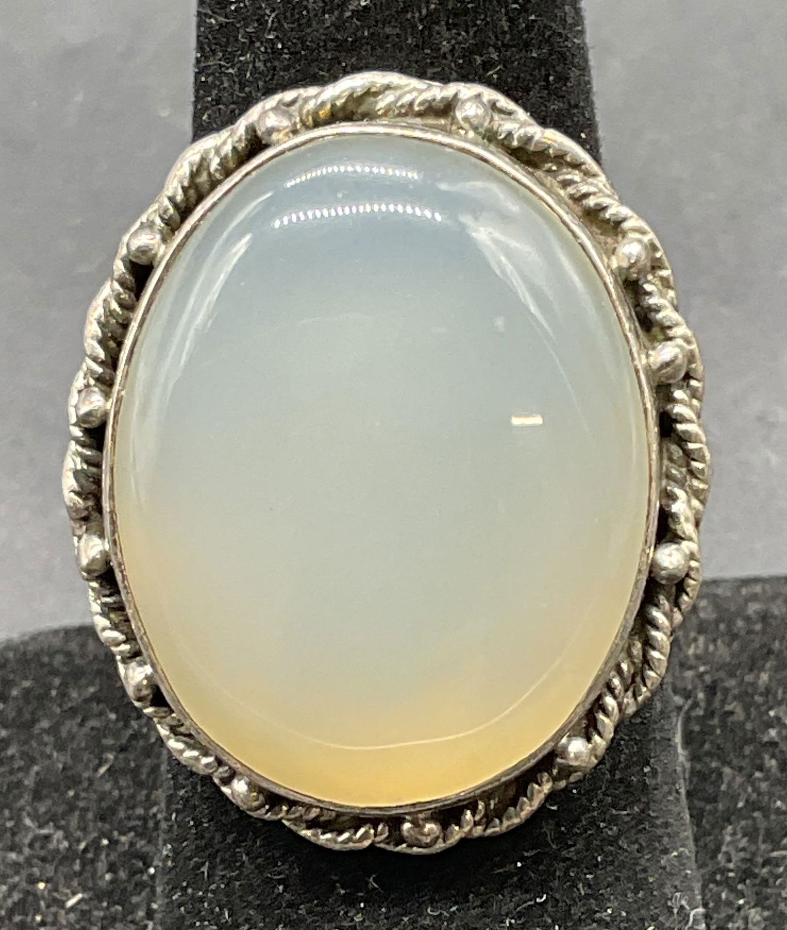 Vintage Sterling Silver Semiprecious Ring (1 of 6)