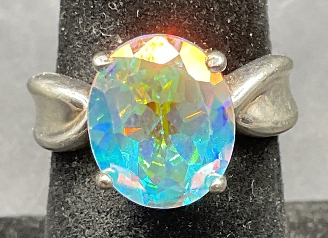 Badavici Sterling Silver Semiprecious Ring (1 of 7)