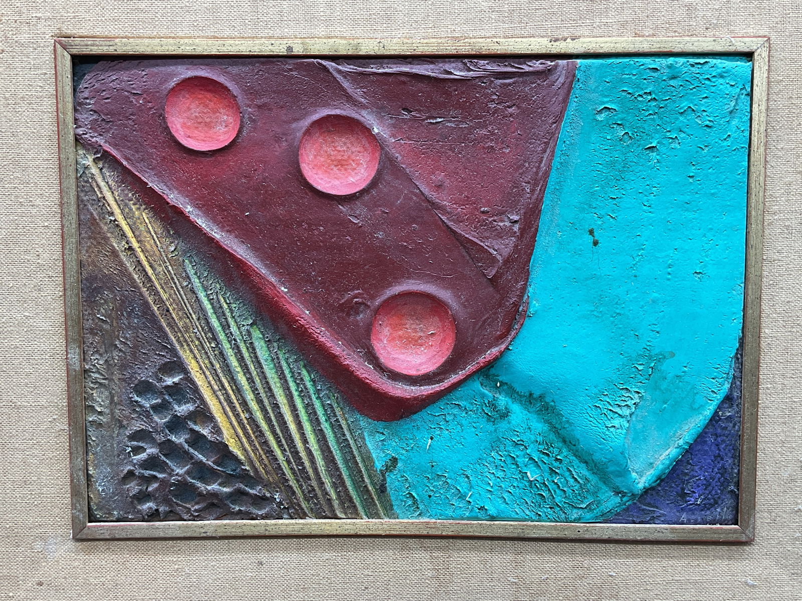 Franco Assetto (Italian b 1911) Abstract Painting (1 of 6)