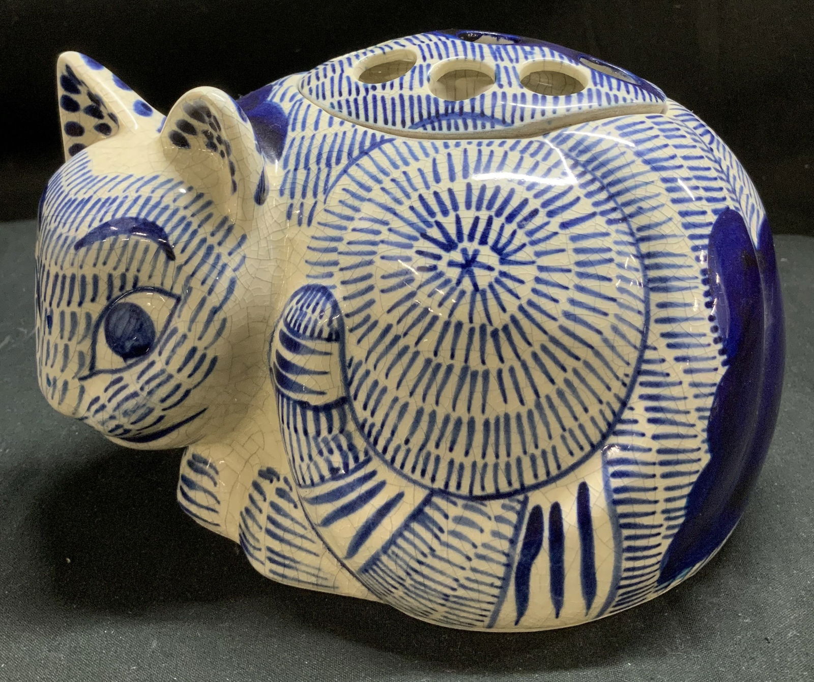 1978 Tiffany & Co. Ceramic Cat Potpourri (1 of 7)