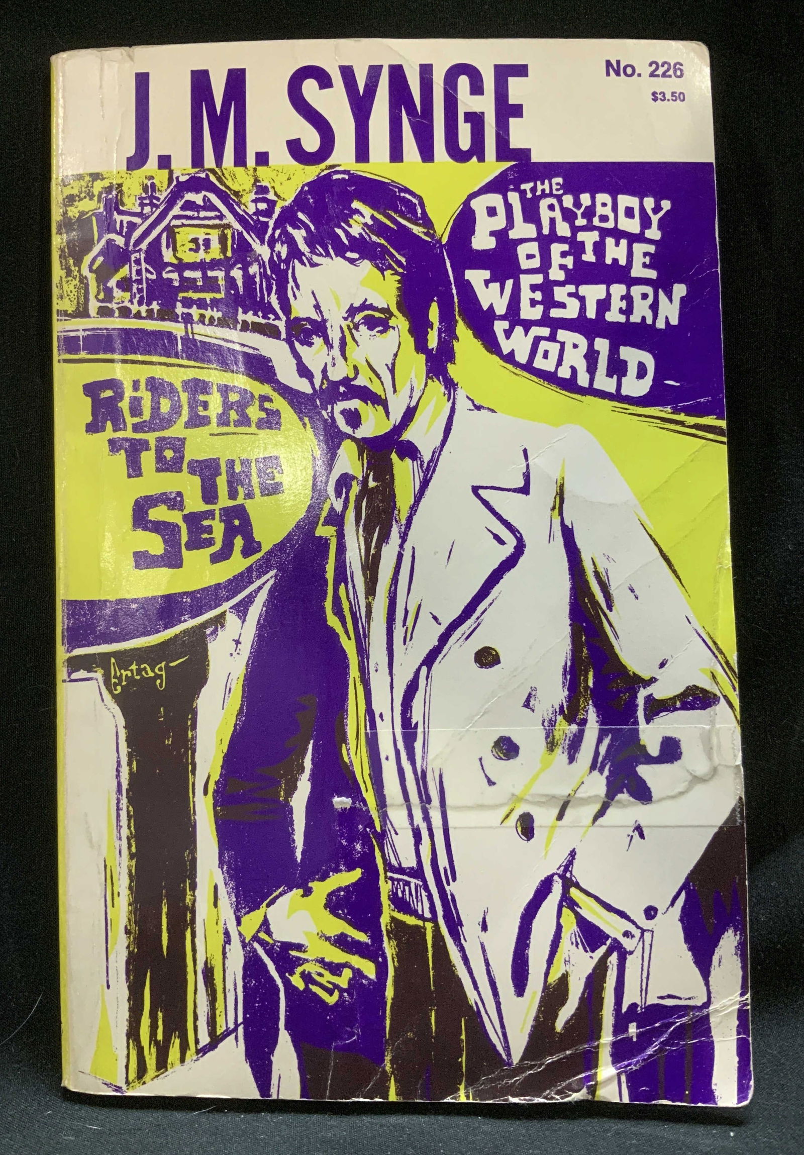 1935 Playboy of Western World & Riders Bk SYNGE: The Playboy of the Western World & Riders to the Sea. Book by J.M. Synge. Barnes & Noble Books. A division of Harper & Row. Publishers N.Y. Copyright 1935 by the Modern Library. Property of Upper East