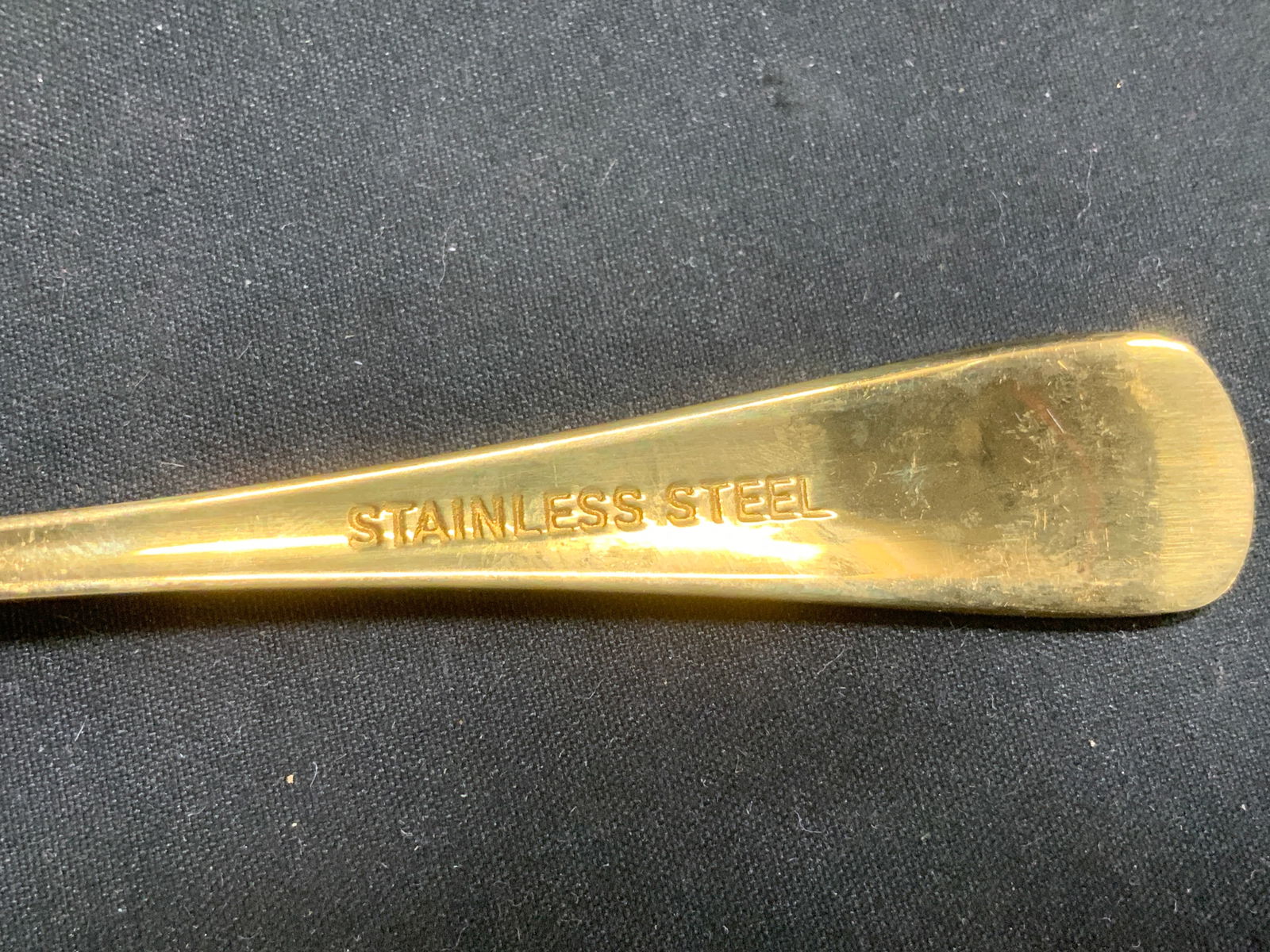 Lot 9 Gold Toned Stainless Flatware Set WEST ELM+ - 4