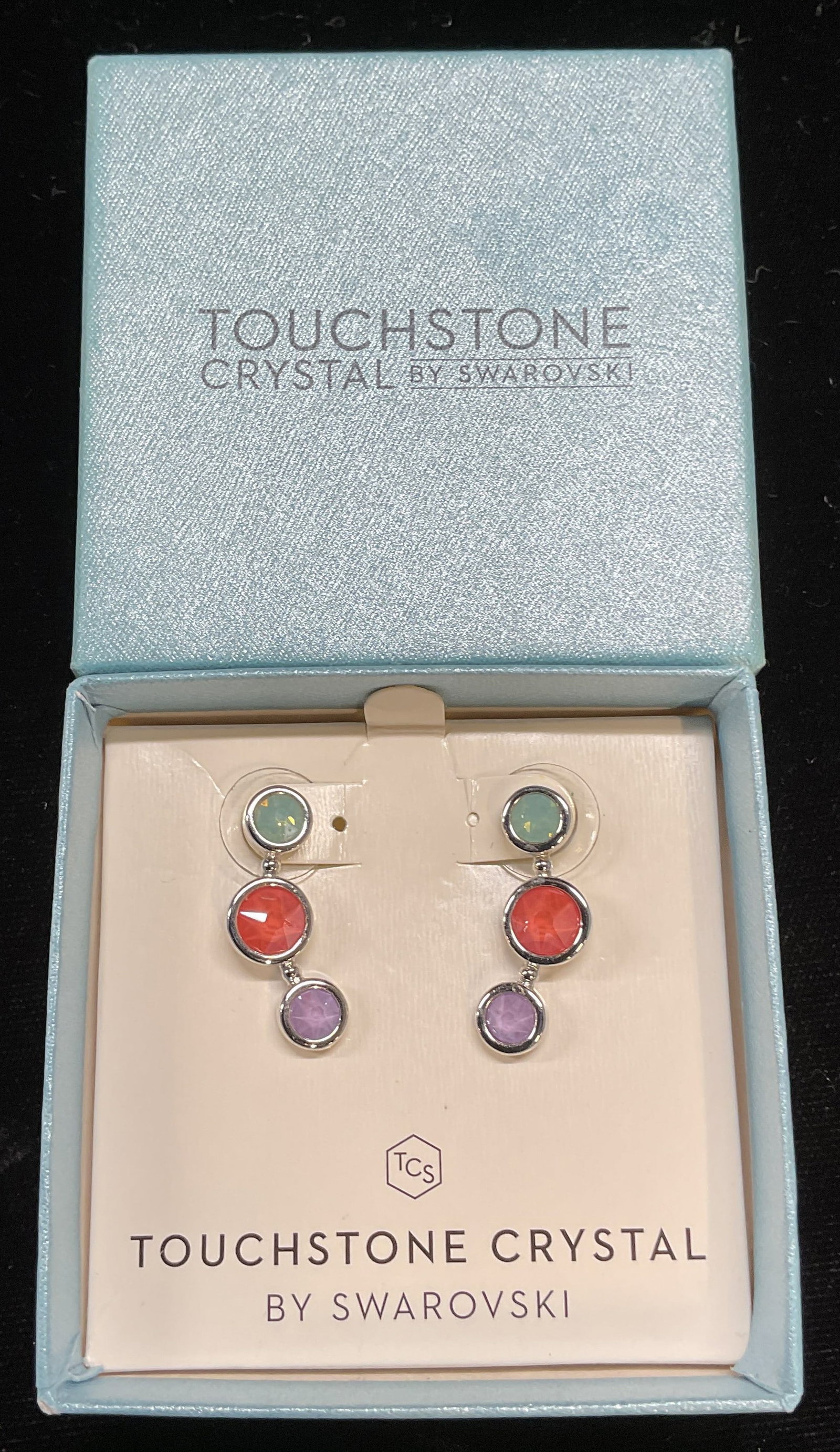 Swarovski Touchstone Multi Crystal Earrings (1 of 6)
