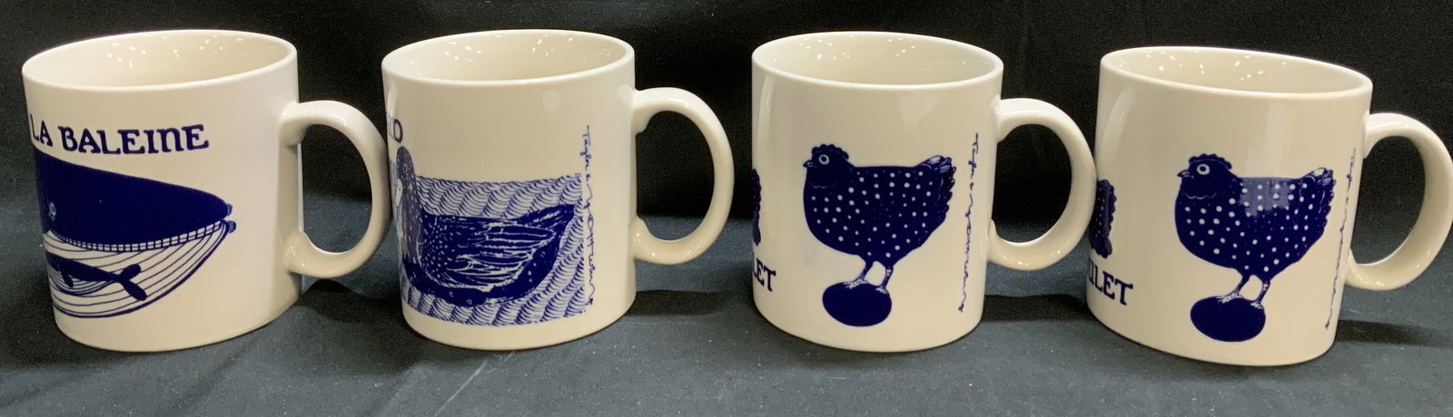 Set 4 Taylor & NG Animal Illustrated Mugs JAPAN (1 of 8)