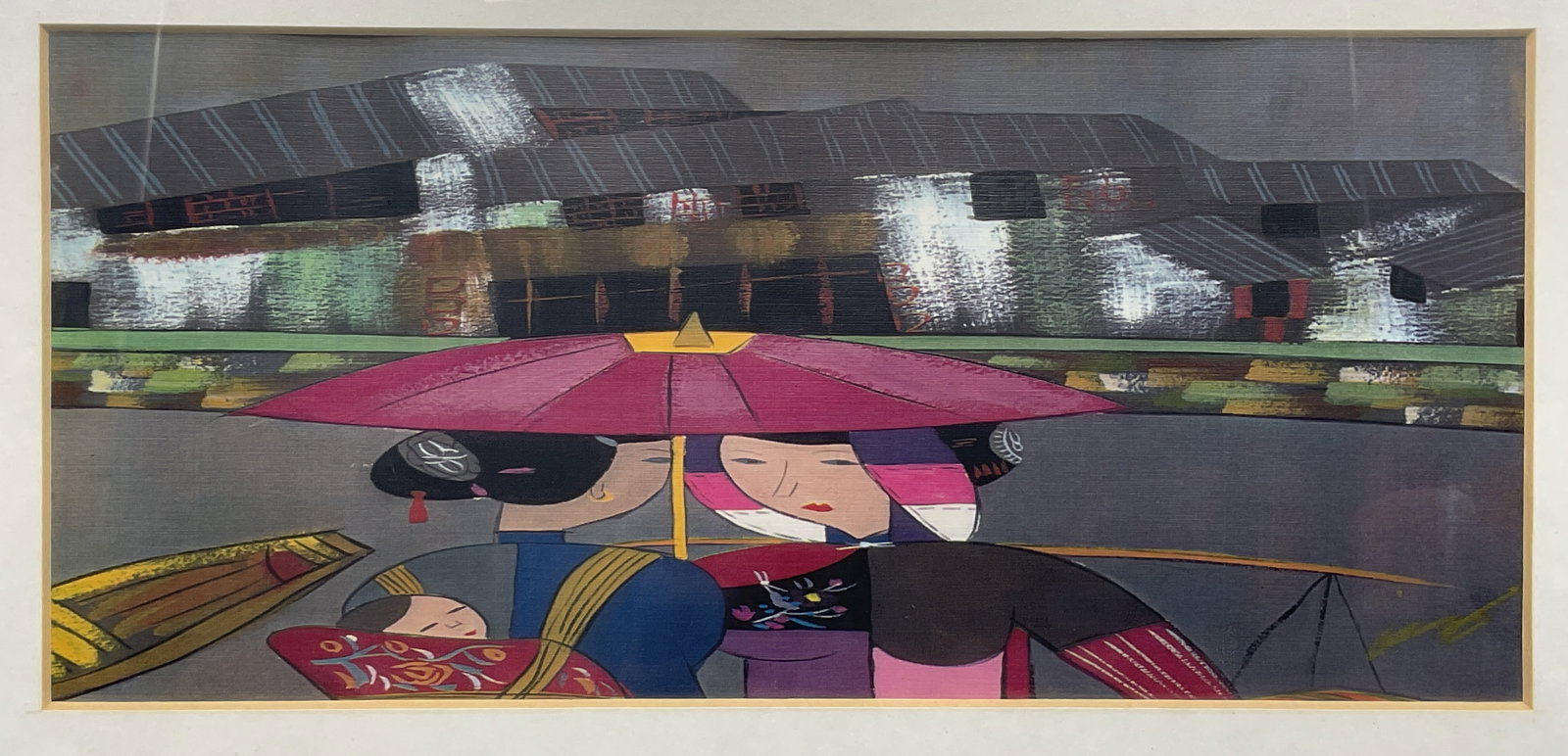 Framed Women & Baby Fine Art Print (1 of 6)