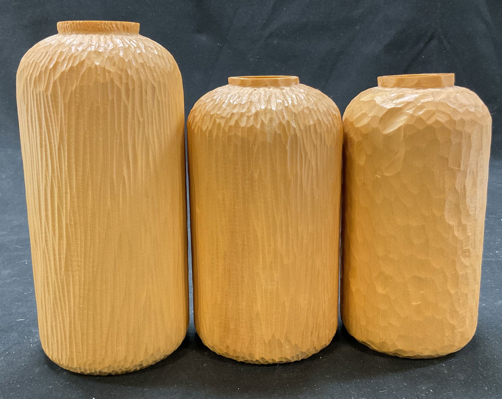 Set 3 C Los Carpentry Wood Bud Vases (1 of 9)